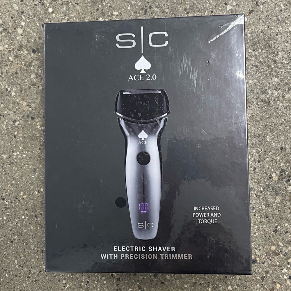 NWT StyleCraft Ace Electric Wet or Dry Shaver for Men
